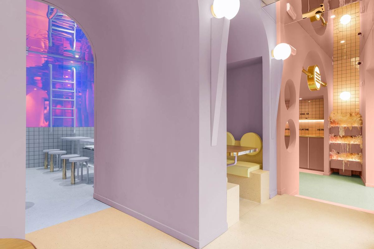 Bun Burges à Milan, conçu par Masquespacio