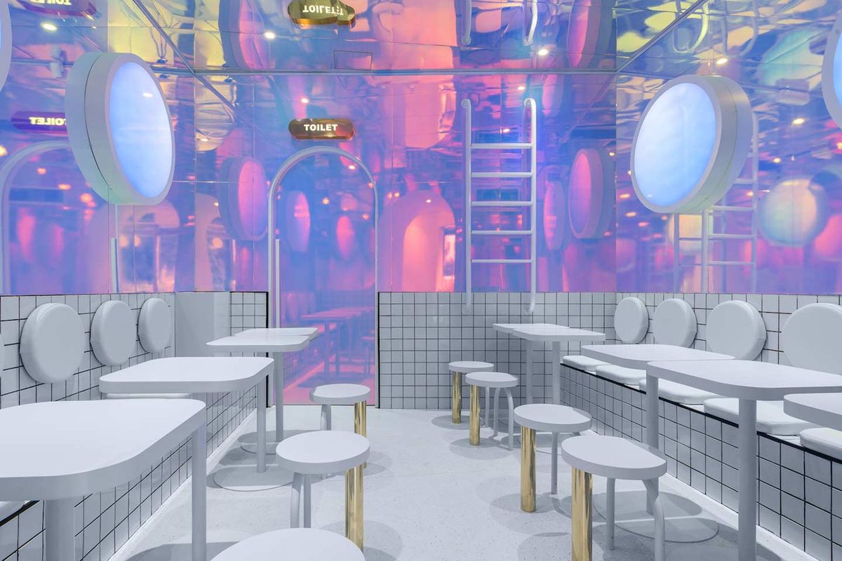 Bun Burges dans le quartier de Brera à Milan