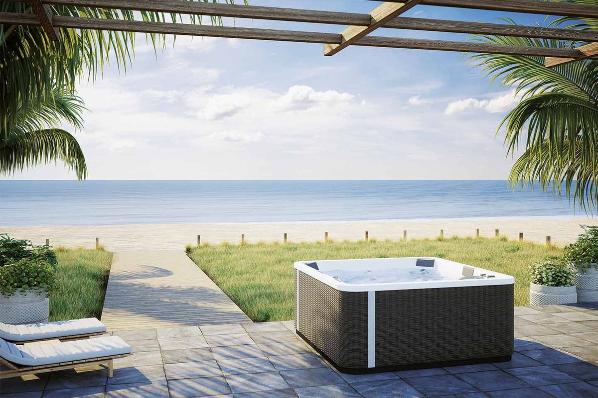 la collection de spas extérieurs Kinedo