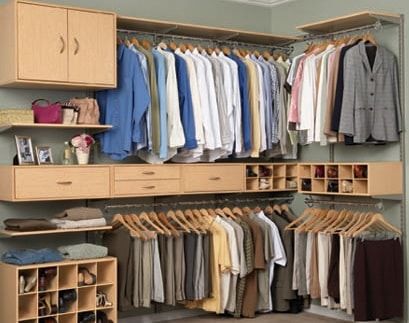 armoires sur mesure : armoire en bois.