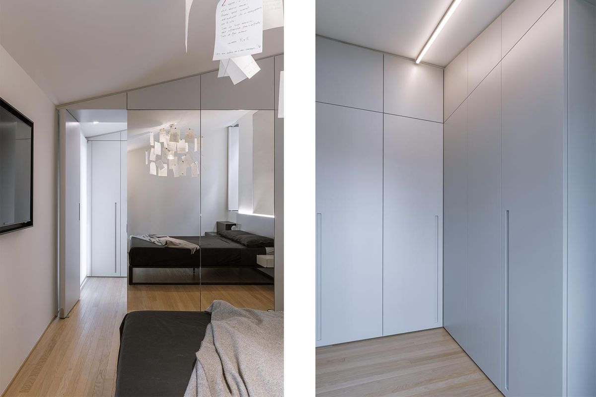 chambre à coucher avec dressing