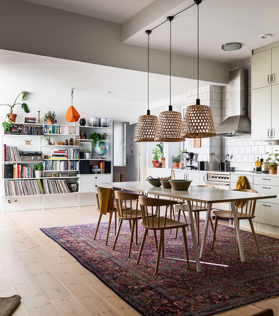 Murs à moitié peints, accents de couleur et autres idées à copier