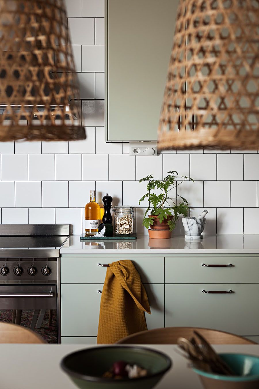 Murs à moitié peints, accents de couleur et autres idées à copier