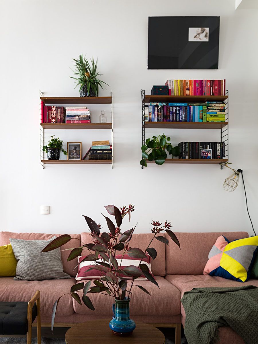 Murs à moitié peints, accents de couleur et autres idées à copier