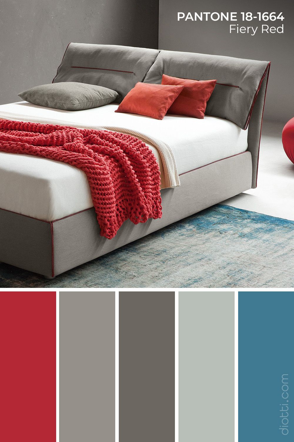 Palette Fiery Red de diotti.com