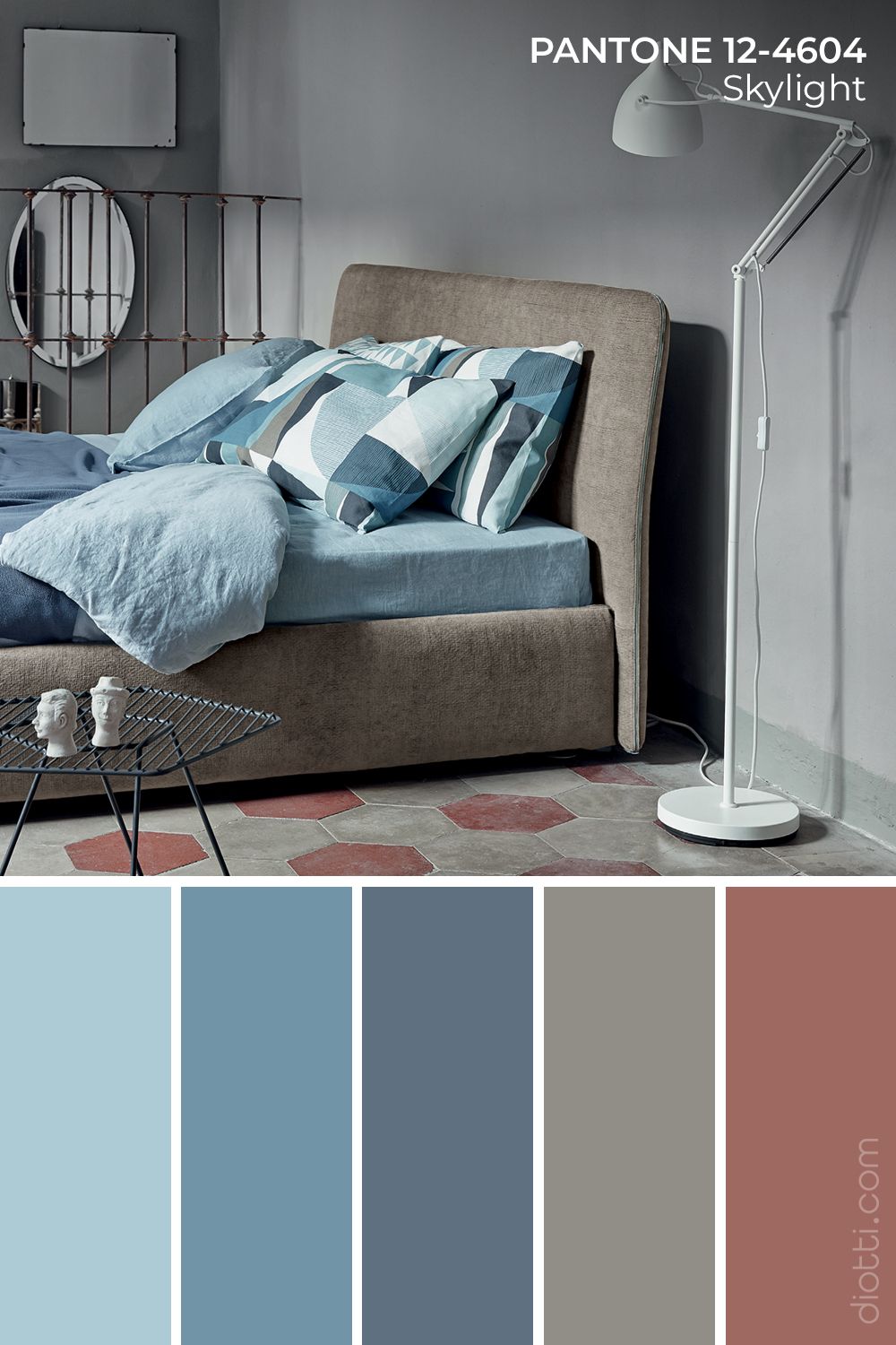 Sélection de couleurs Skylight de diotti.com