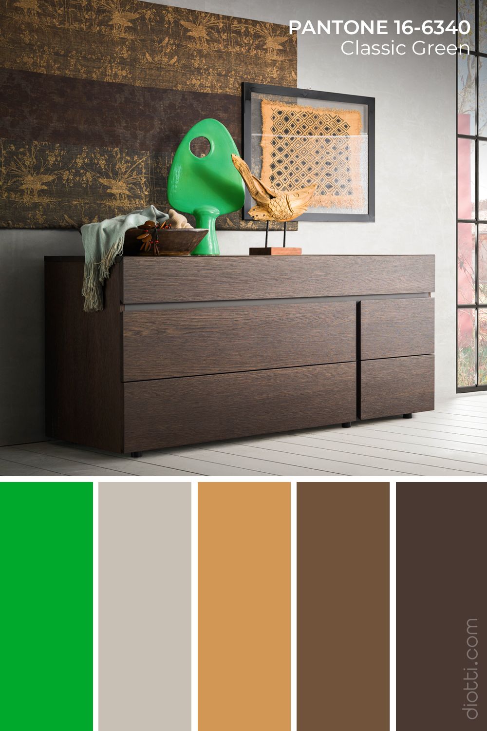 Palette Classic Green de diotti.com