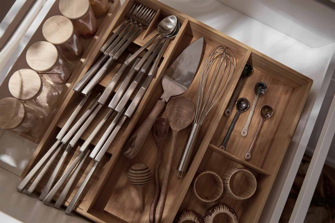 désencombrement dans la cuisine