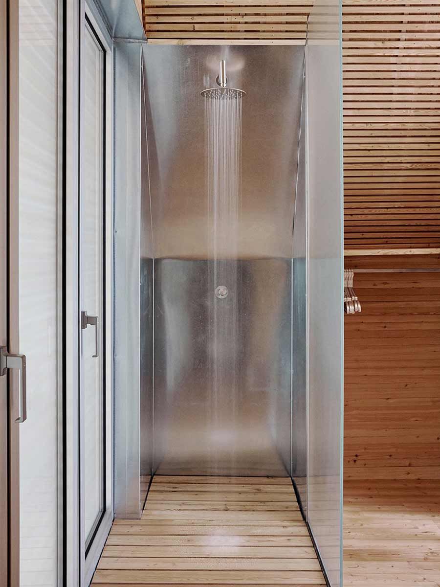 salle de douche eco lodge LILELO