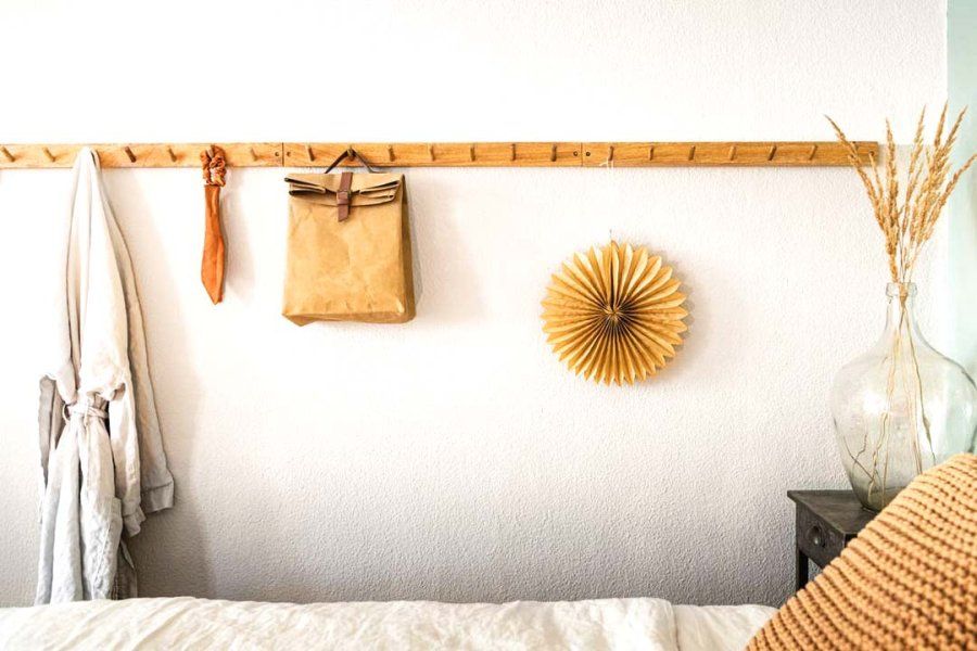 Mini chambre d'appartement avec des touches vintage