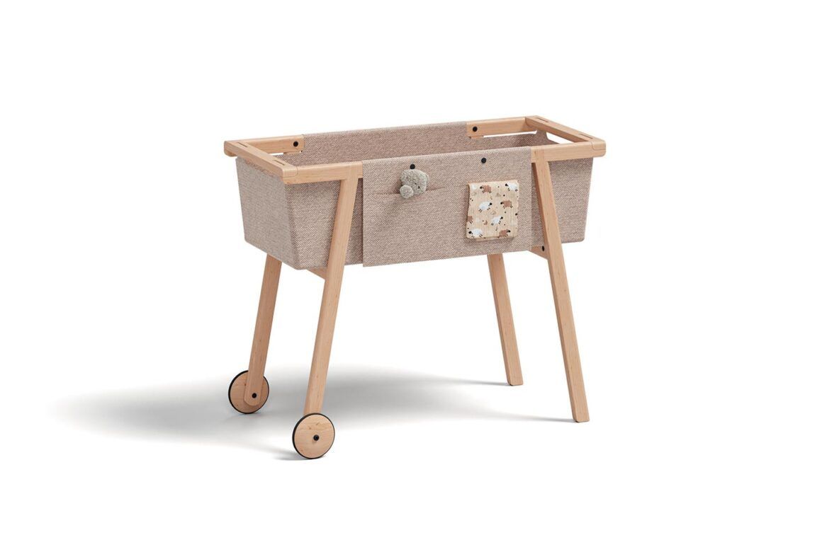 berceau en bois naturel de la collection Kids de TEAM 7