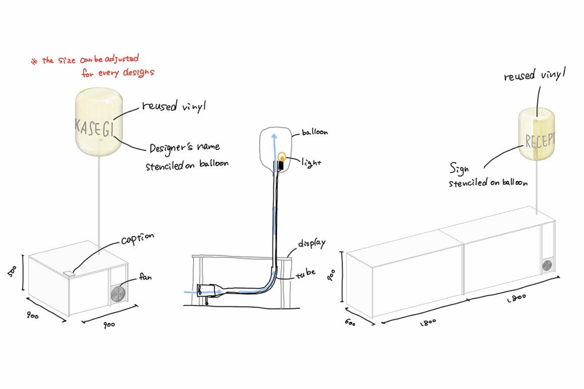DEKASAGI pour l'exposition Re;collective Milan