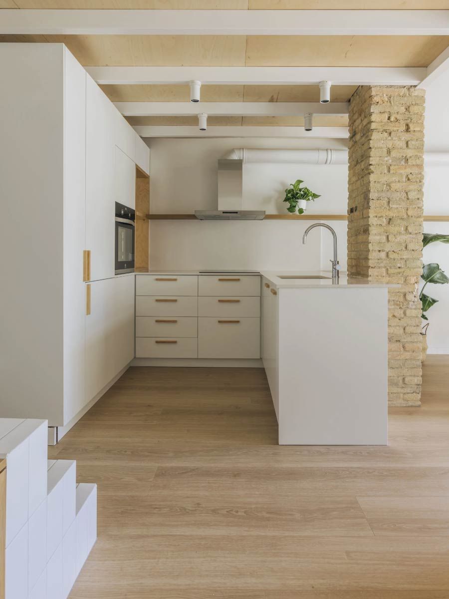 cuisine en U sur mesure