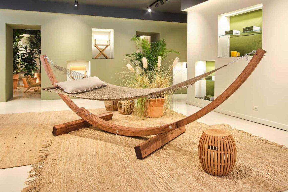 hamac en bois d'Unopiù