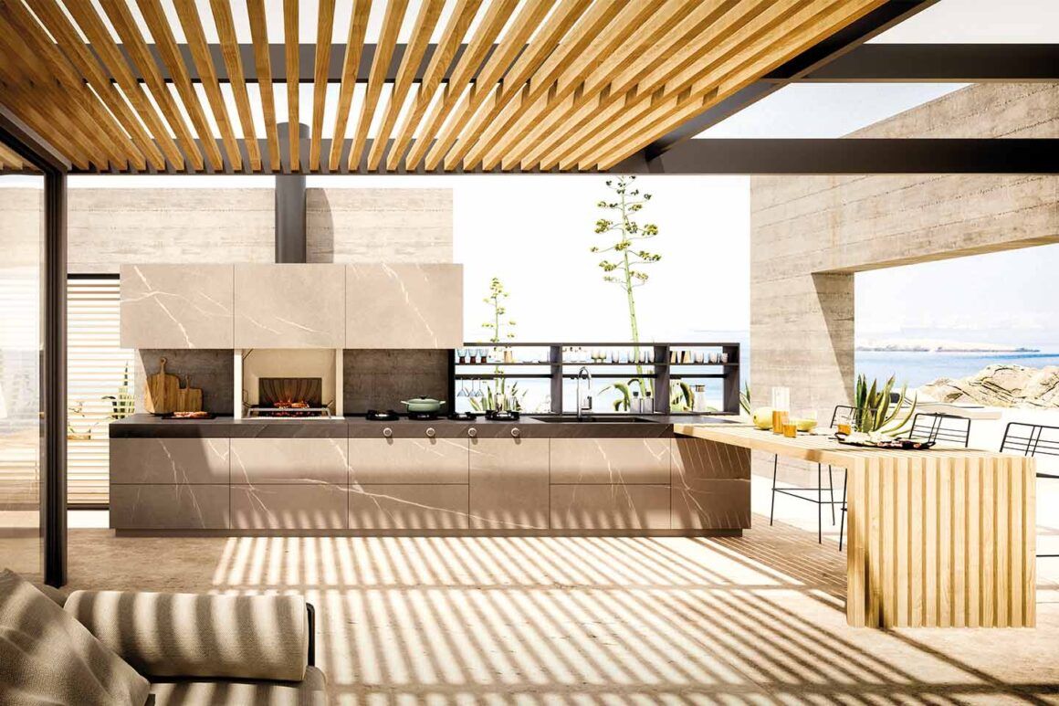 Les nouvelles cuisines d'extérieur de Palazzetti