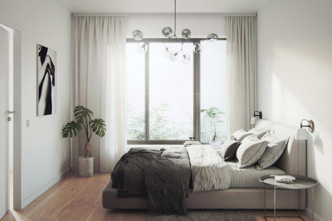 couleurs et éclairage pour la petite chambre