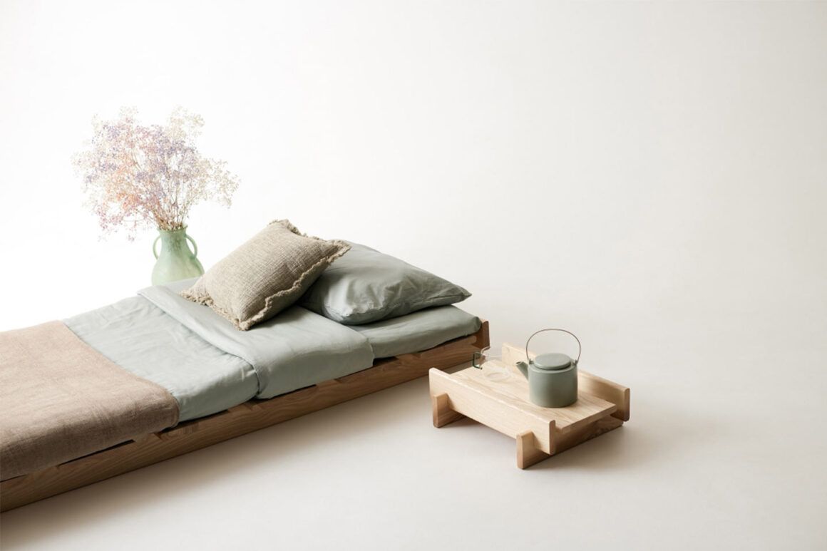 lit et table de chevet de la collection EasyStory de YourFoRest