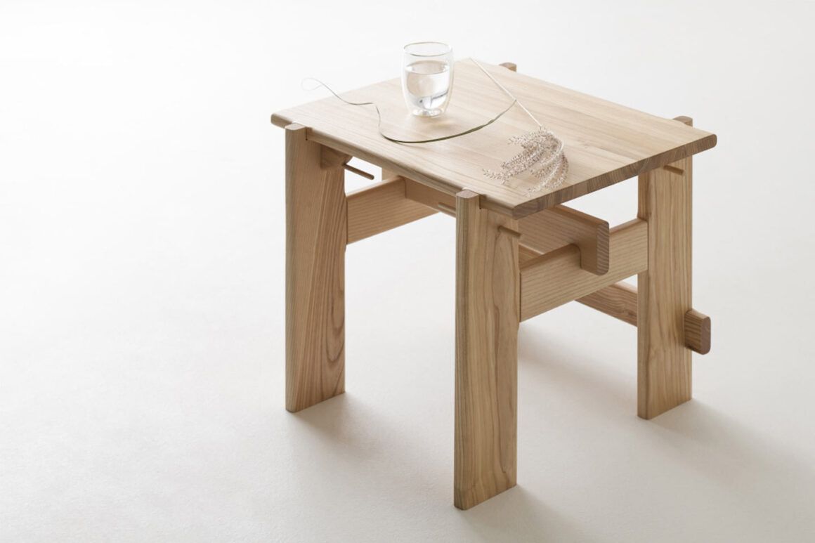 Table basse en bois à assembler