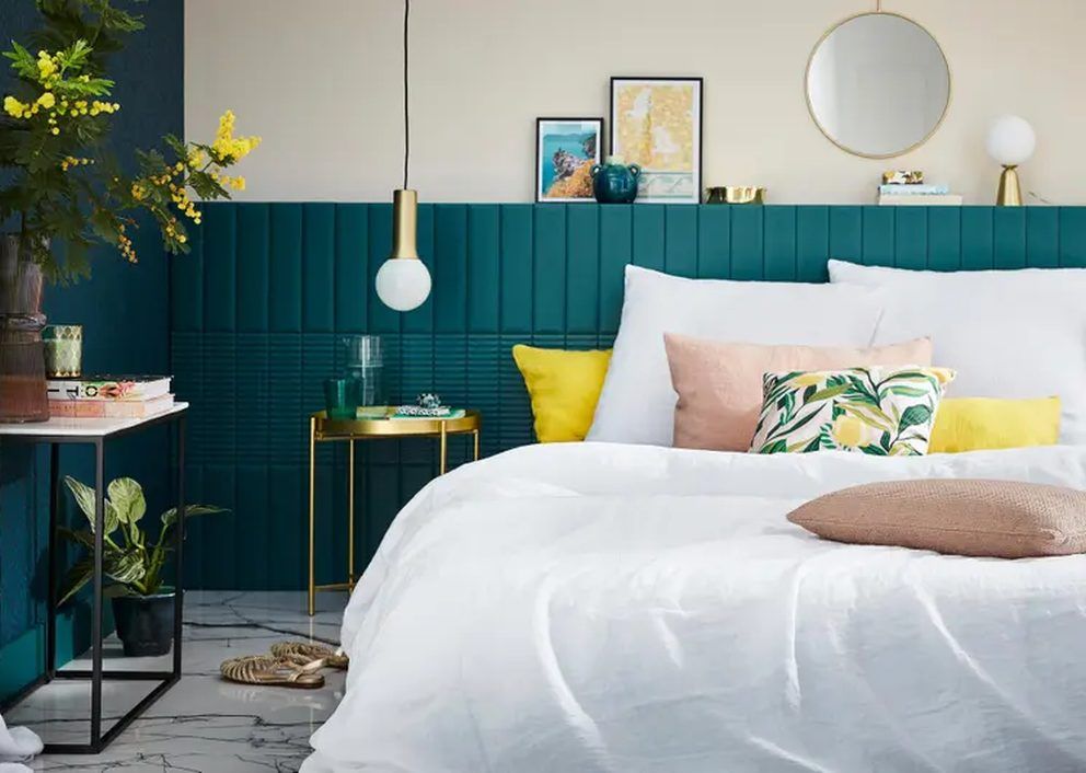 idées pour le mur derrière le lit