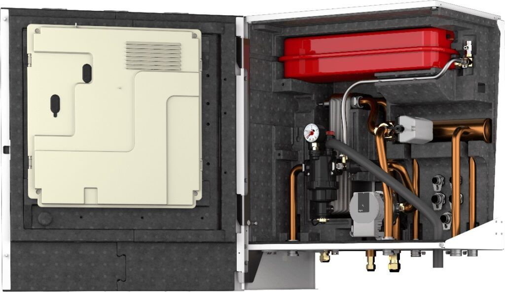 Chaudière à système hybride