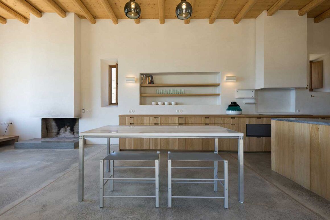 intérieurs de la maison de Syros