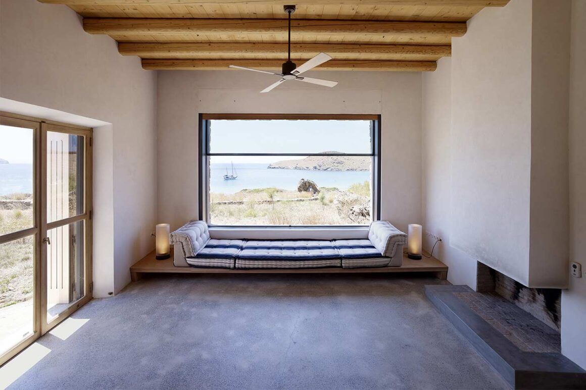 intérieurs de la maison de Syros