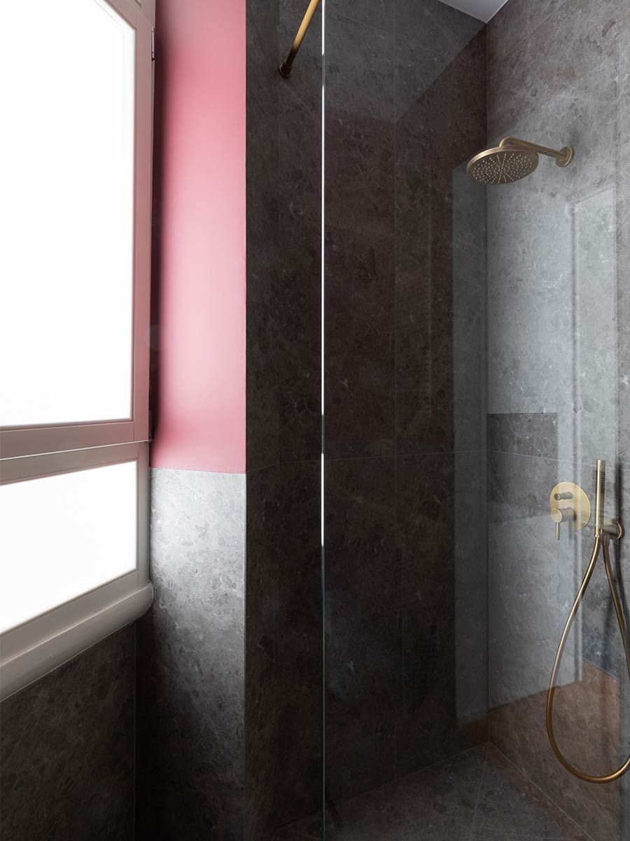 douche promenade plate