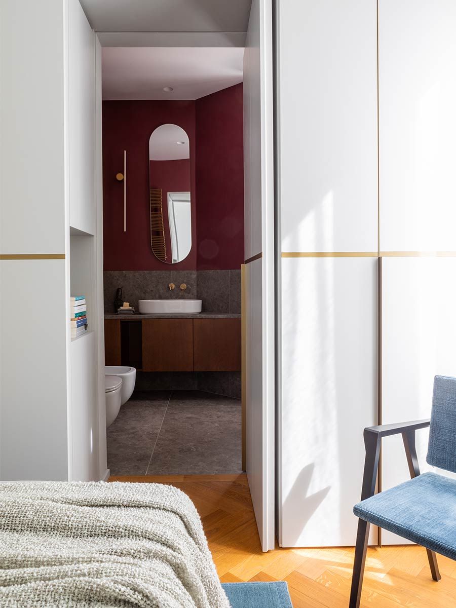 chambre principale avec salle de bain privée