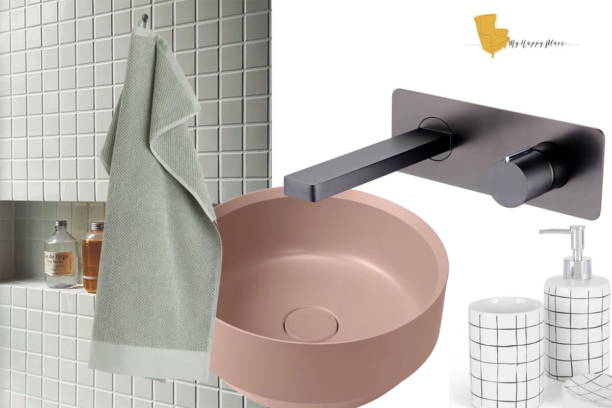 Idées de sanitaires colorés pour la salle de bains