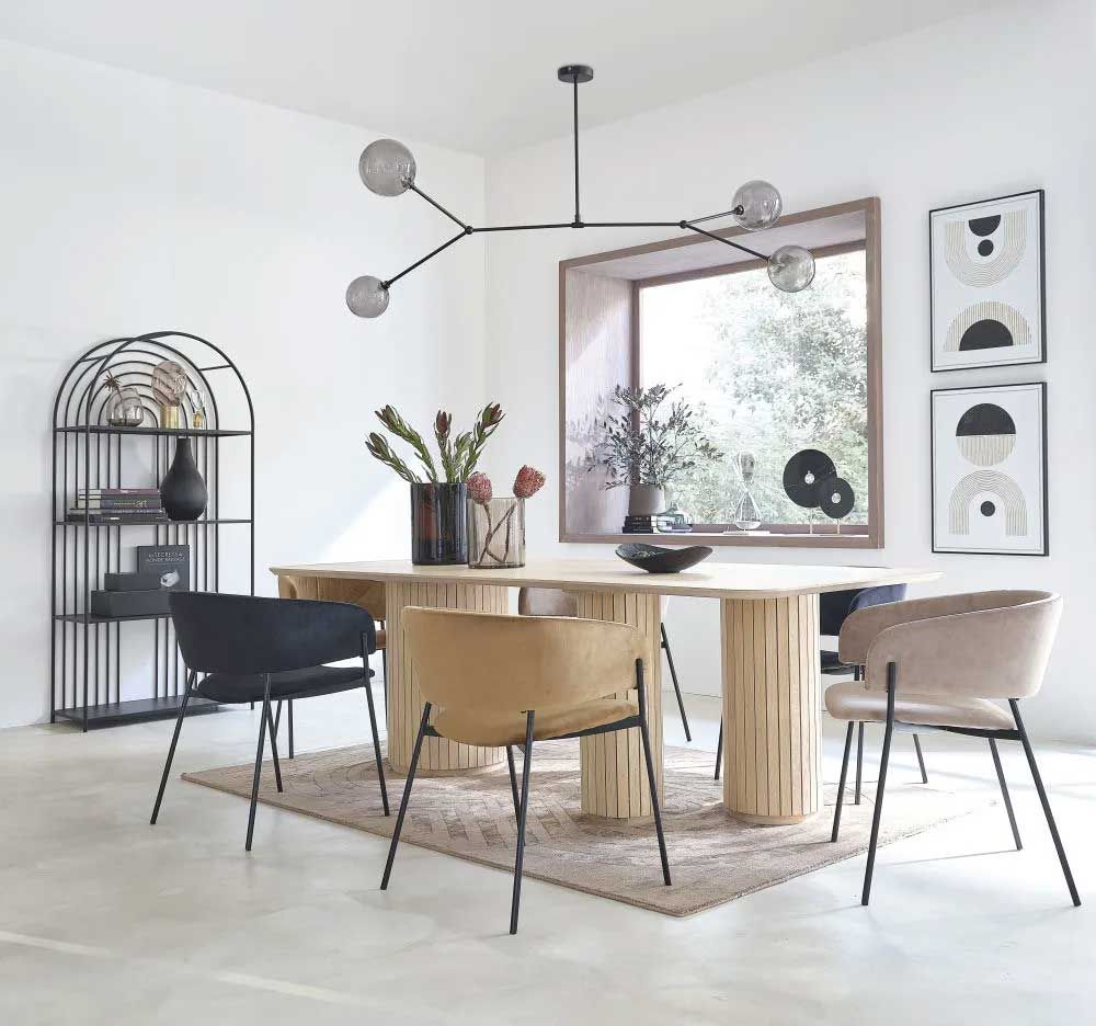 chaises de salle à manger avec accoudoirs