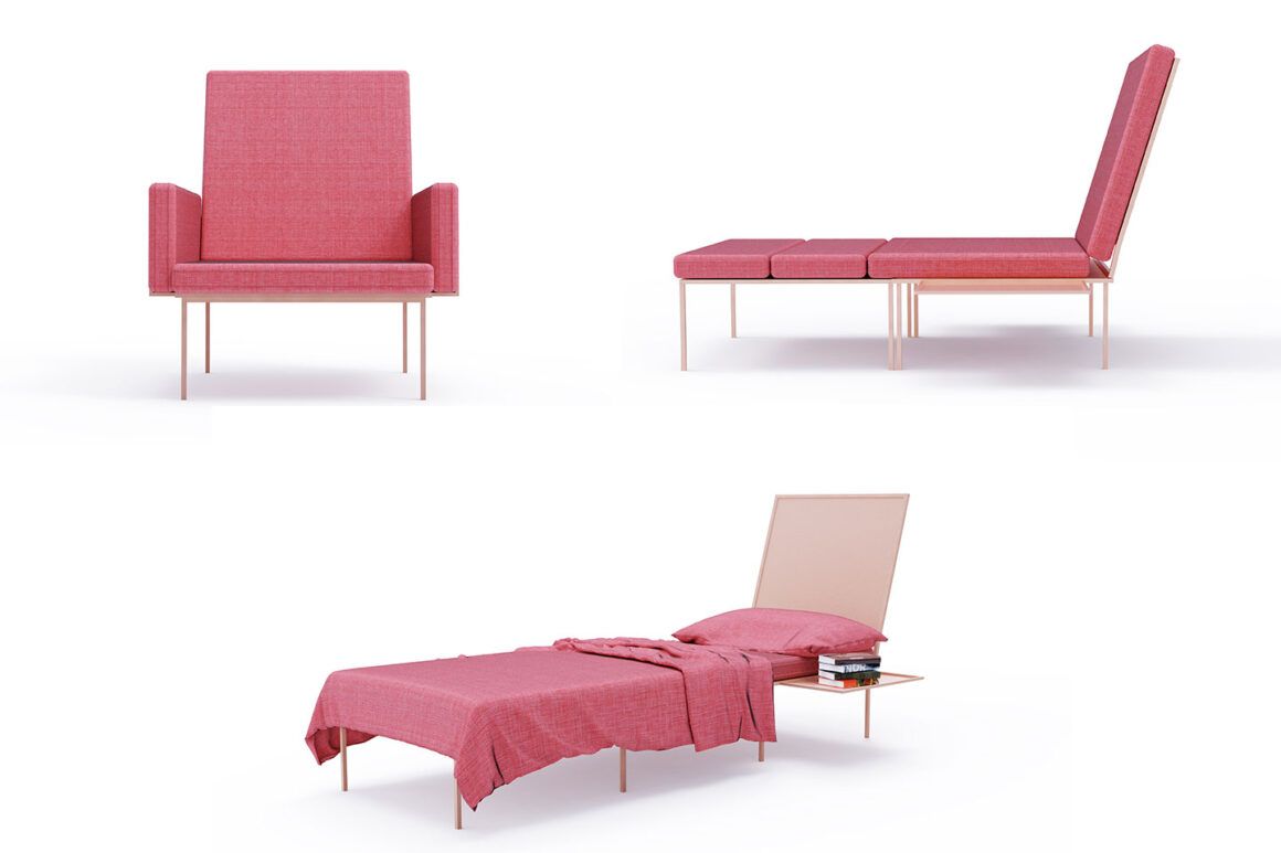 Meubles transformables de la collection IDO