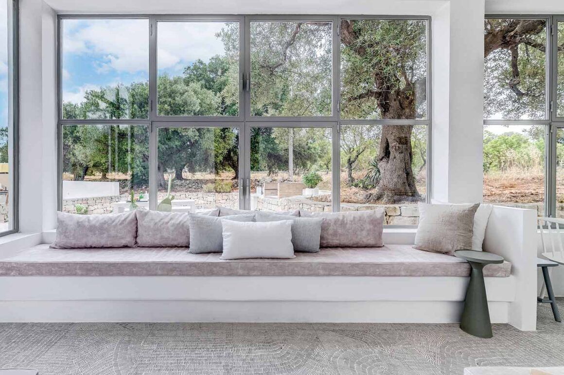 intérieur de la Villa Ostuni le design par Studio Toff