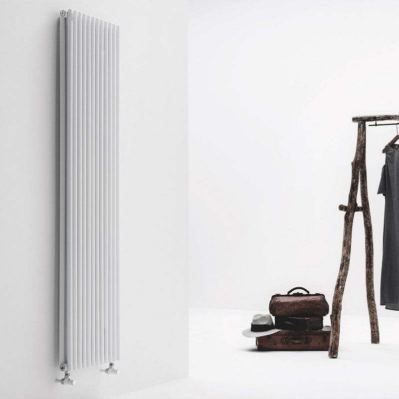 radiateur tubulaire multicolonne blanc