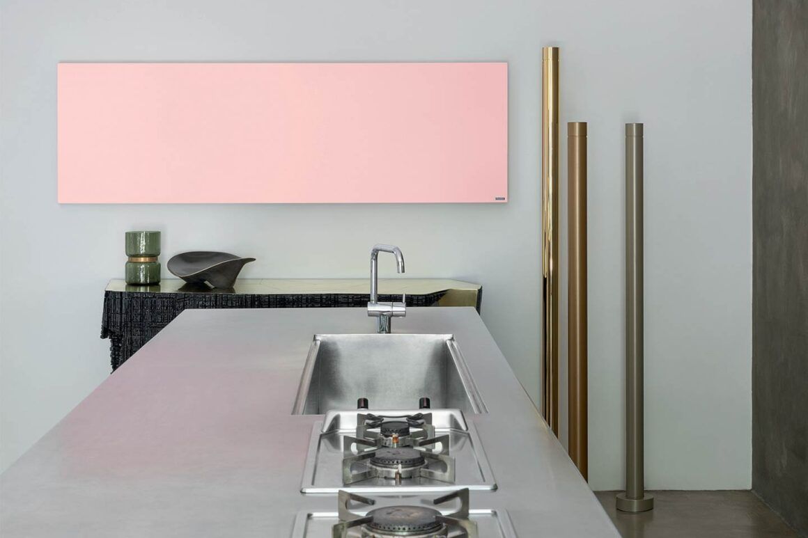 radiateur design rose