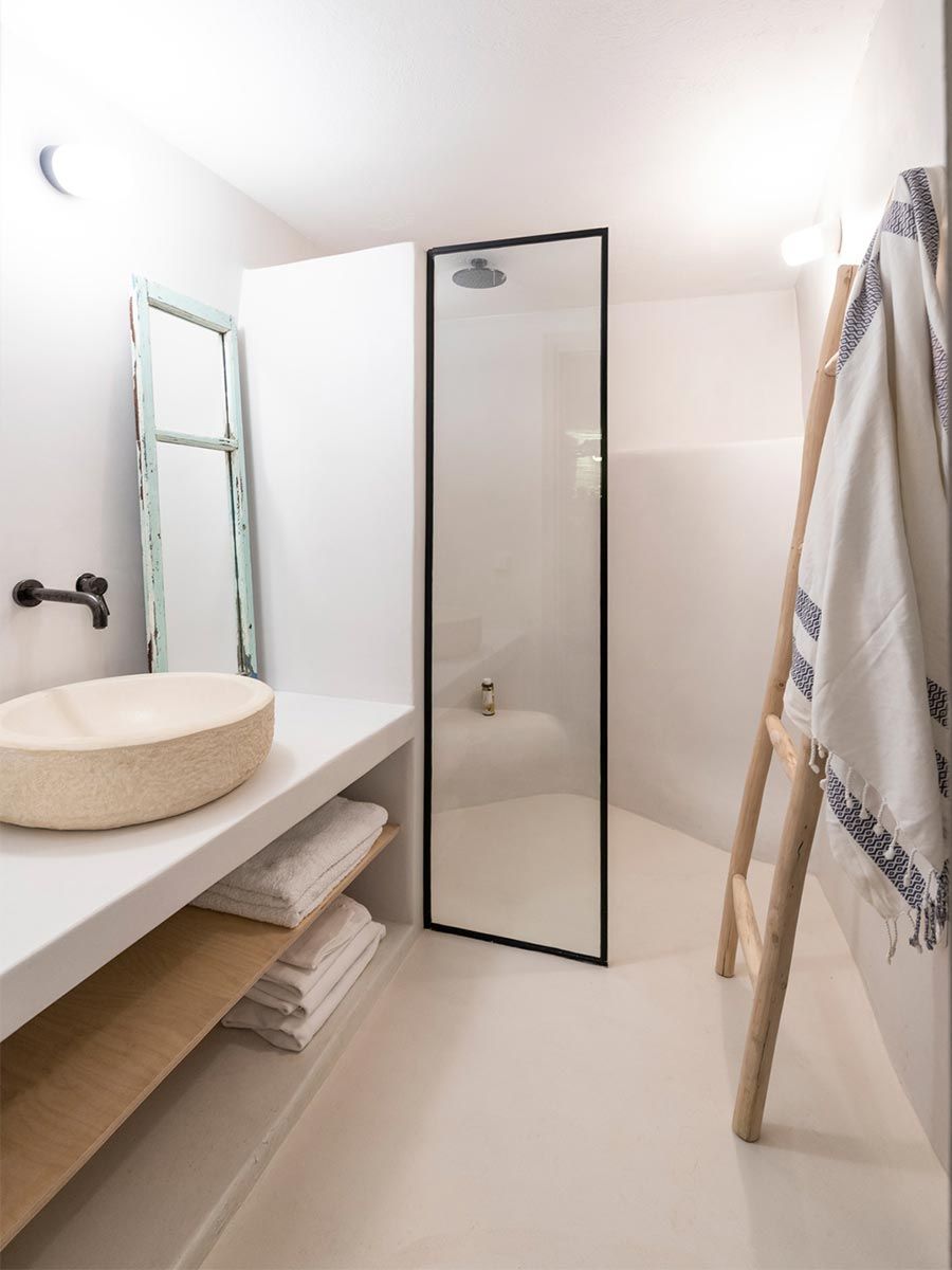 Salle de bains de style méditerranéen