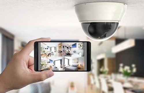 Exemple de système de vidéosurveillance à vision mobile.