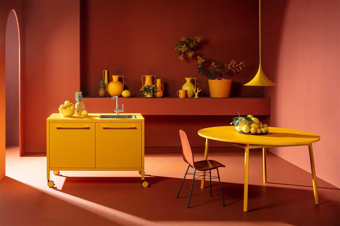 Les nouveaux meubles en métal de Fantin à la Milan Design Week