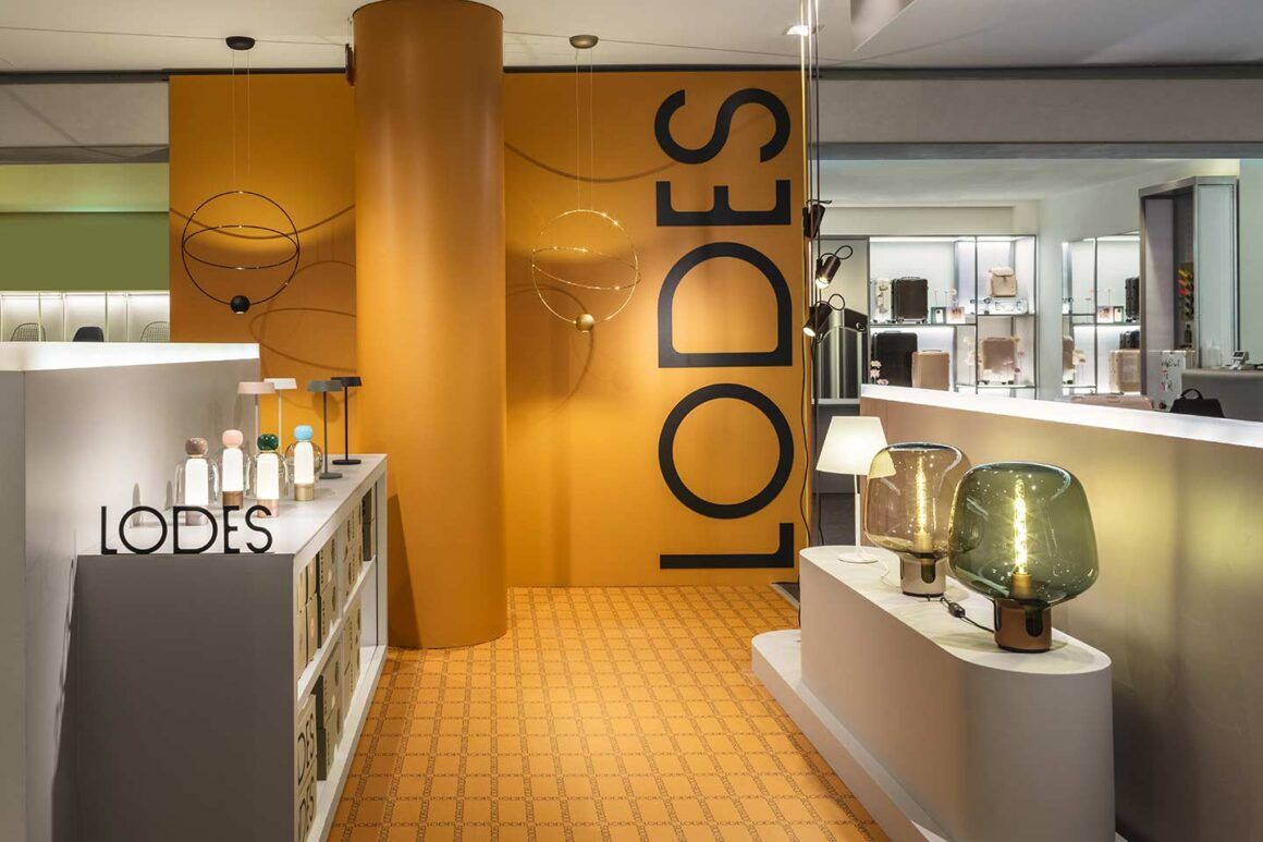 Lodes corner à la Rinascente à Milan