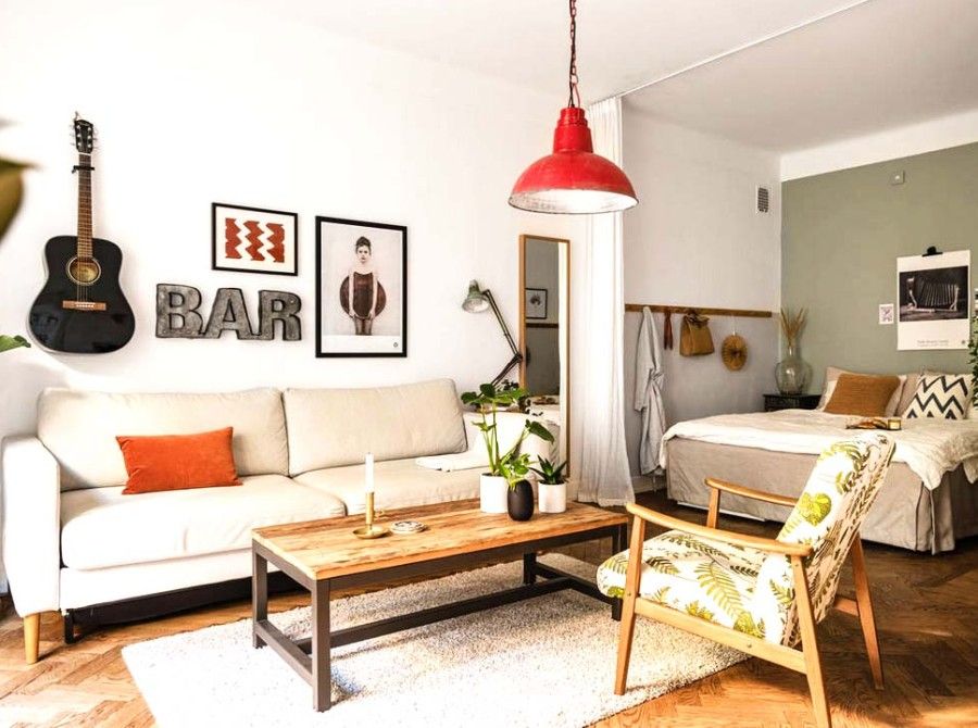 Mini appartement dans un mélange d'ancien et de nouveau