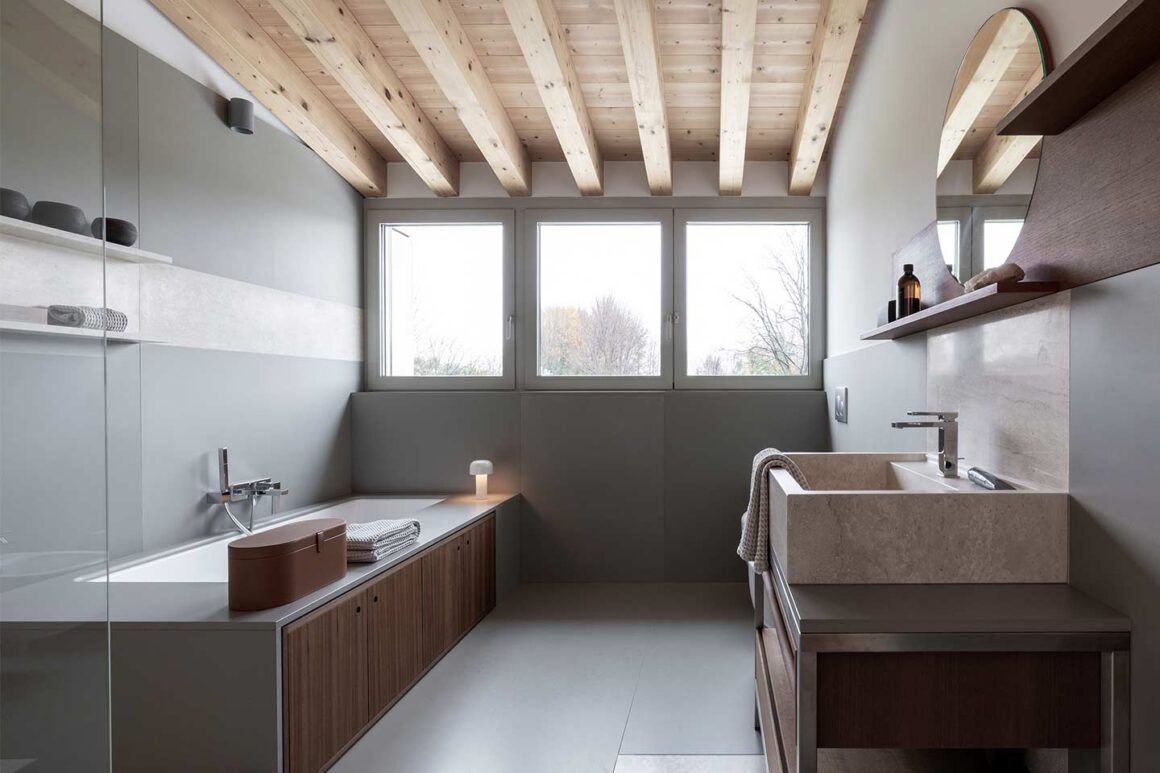 Avantages de la pierre frittée Lapitec pour la rénovation de la salle de bain