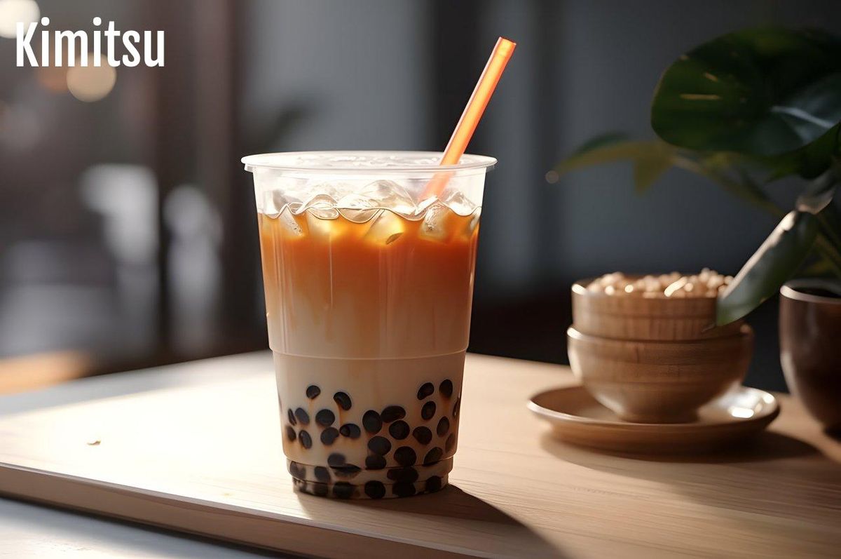 Crémeux et rafraîchissant, ce bubble tea inspire les variantes gourmandes maison.