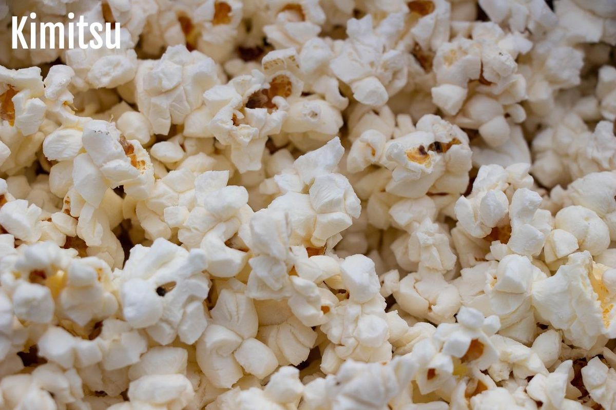 Pop-corn croustillant, complice parfait pour une soirée cinéma en famille. 🍿🎬