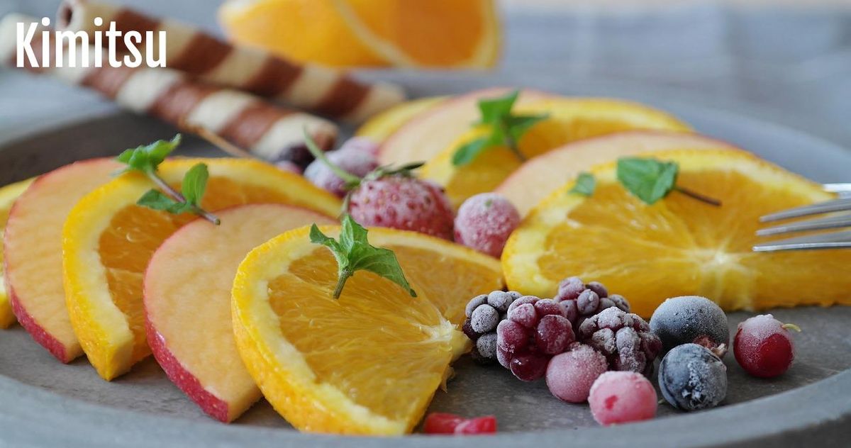 Tranches de fruits colorées, une chasse au goûter pleine de vitamines et de plaisir! 🍊🍎✨
