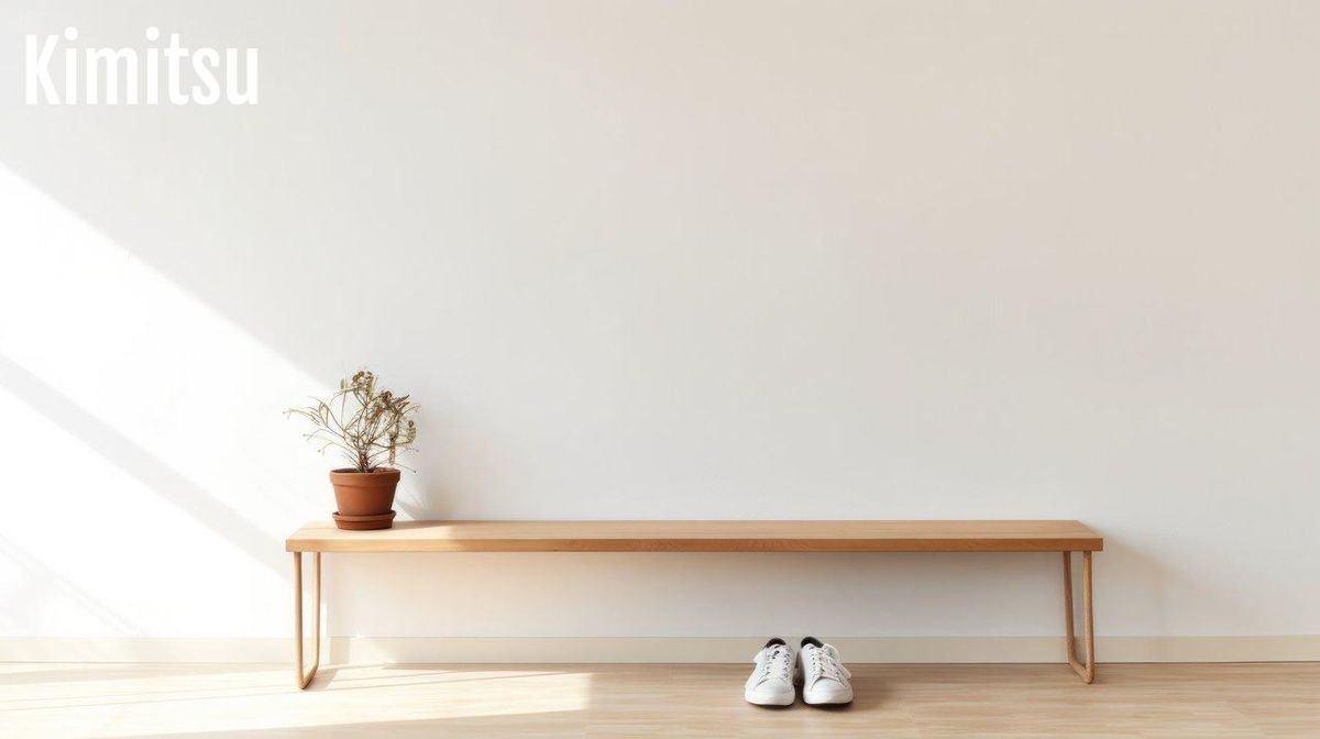 Visez le minimalisme : espace apaisant, simplicité des relations, bien-être accru.