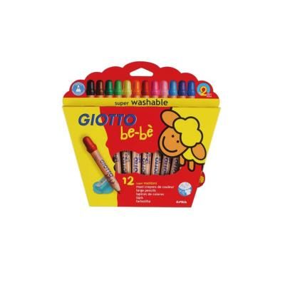 12 crayons couleur GIOTTO bébé