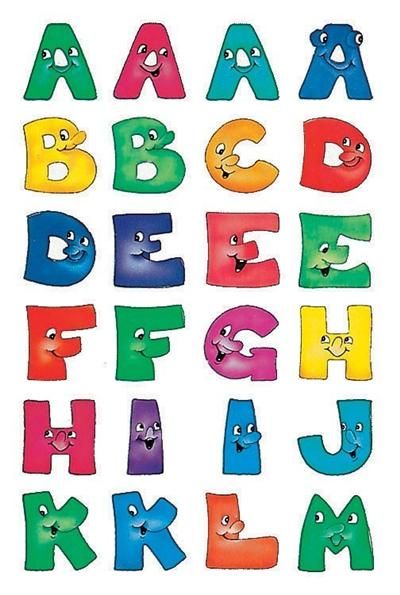 2 Planches Stickers Lettres Fantaisie Couleur 20mm Herma