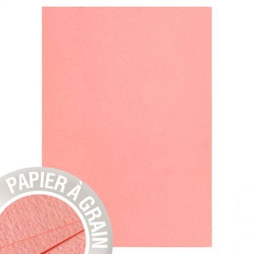 50 Feuilles A4 Pollen coloris Poudre de Corail