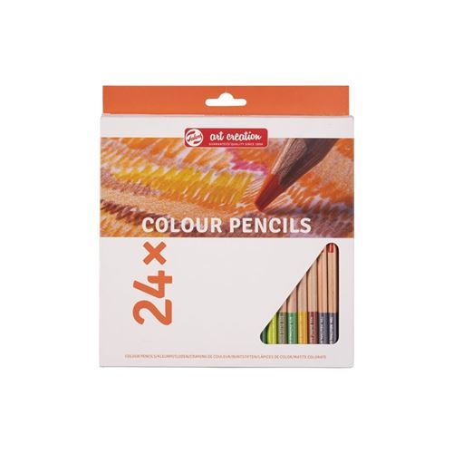 Boîte de 24 crayons de couleurs - Royal Talens