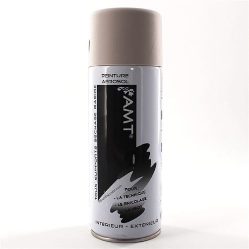 Bombe de peinture gris clair mat 330ml - Amt