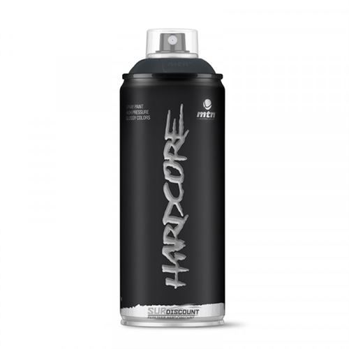 Bombe de peinture Hardcore MTN - Gris anthracite